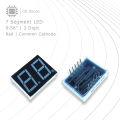 0.56" 2 Digit 7 Segment LED (Red, Common Cathode). 