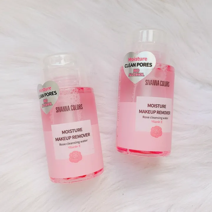 (Preorder)Hf103%20Sivanna%20Colors%20Moisture%20Makeup%20Remover%20Rose%20Cleaning%20Water%20Contains%20Vitamin%20E.%20Use%20to%20Clean%20Makeup%20or%20Dust%20Particles%20on%20the%20Face%20Thoroughly.%20-%20Image%205