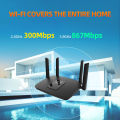 PIXLINK AC1200 Wifi Router Gigabit 2.4G 5.0GHz Dual-Band 1200Mbps Wireless Router Wifi RPT With 4 High Gain Antennas. 