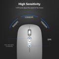 M103 Wireless Silent Mouse Built in Battery Rechargeable DPI Adjustable. 