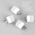 USB Plug Lamp LED Book Eye Protection Round Reading Night Light. 