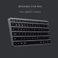 Satechi Slim X1 Bluetooth Backlit Keyboard – Illuminated Keys & Multi-Device Sync – Compatible with MacBook Pro/Air 2020, 2020 iMac, 2020 iPad Pro/Air, 2012 & Newer Mac Devices. 