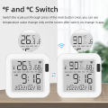 (Preorder)SMATRUL Wifi Temperature and Humidity Sensor with Backlight LCD Display, Smartlife/Tuya Smart Real-time monitoring Intelligent Scen e linkage Timing function For Home Greenhouse Support Alexa Google Home Assistant. 