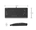 A4Tech FKS11 Fstyler Compact Size Mini USB Keyboard. 