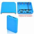 DIY Power Bank Charger Shell Charging Case Mini Solderless Power Supply Housing 3.7V 4 Slots 18650 Battery Box Case (without battery). 