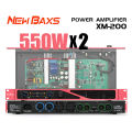 (Preorder)Newbaxs XM-200 professional amplifier 550W * 2 numbers pure home level small 1U slim amplifier. 