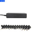 90W Universal Laptop Charger AC Power Adapter Auto Recognition Adjustable w/ 13 Detachable Plug for Laptop Notebook Power Supply. 