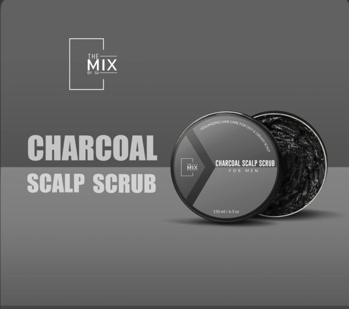 The Mix By Su Charcoal Scalp Scurb