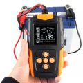 FOXSUR 12V 24V Car Battery Tester System Analyzer 3AH-200AH Charging Battery Load Tester Tool For Car Truck Motorcycle SUV Boat. 