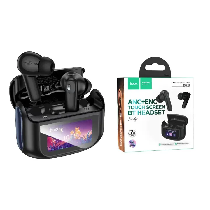 HOCO%20EQ21%20Wireless%20Bluetooth%20Headphones%20BT5.4,%207-hour%20battery%20life,%20ANC+ENC%20noise%20cancellation,%20touch%20screen%20case,%20clear%20microphone,%20TWS%20-%20Image%209