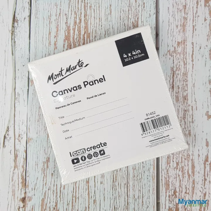 4%20x%204in%20Mini%20Canvas%20Panel%20(5%20pcs%20per%20pack)%20-%20Mont%20Marte%20-%20Image%203