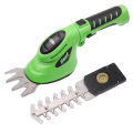 2-in-1 Multifunctional Lawn Mower 3.6V Cordless Hedge Machine Electric Mower Rechargeable Pruner Rotatable Grass Shear Hedge Trimmer Low Power Prompt Function US Plug 110V. 