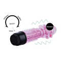 ဂေါ်လီ ၈လုံ တုန်စက်ပါ ကျားအတု Multi-Speed Vibrating Jelly Dildo (Code : F-294). 