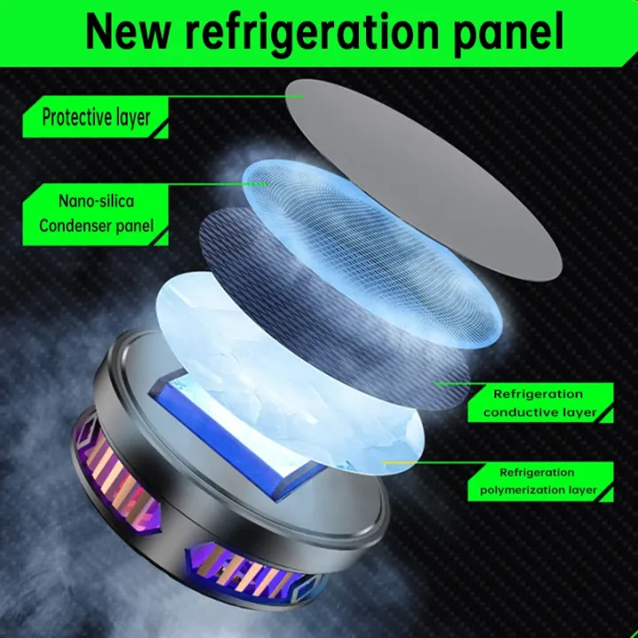 Tech%20Infinite%20S6%20Semiconductor%20Gaming%20Radiator%20Cooling%20Fan,%20Colorful%20RBG%20Light,%20Powerful%20Magnetic%20Suction,%20Magnetically%20Fixed%20Back%20Clip%20Digital%20Display%20Fast%20Cooling%20Semiconductor%20Ultra-quiet%20and%20Low-noise%20E-sports%20Gaming%20Radiator%20-%20Image%204