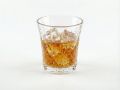 Classic Diamond-Cut Whiskey Glass – Premium Clear Glass Tumbler. 
