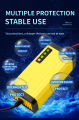 Intelligent pulse 12V 8-20AH lead-acid battery motorcycle battery charger. 