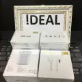I9S-TWS Airpod + Silicon Charging Box Protector and Hook Wireless Earbuds. 