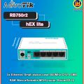 MIKROTIK RouterBOARD hEX lite (RB750r2). 
