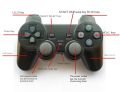 Game Control 2.4Ghz Wireless Game Gaming Gamepad Controller For Android TV PS3 PC TV Box. 
