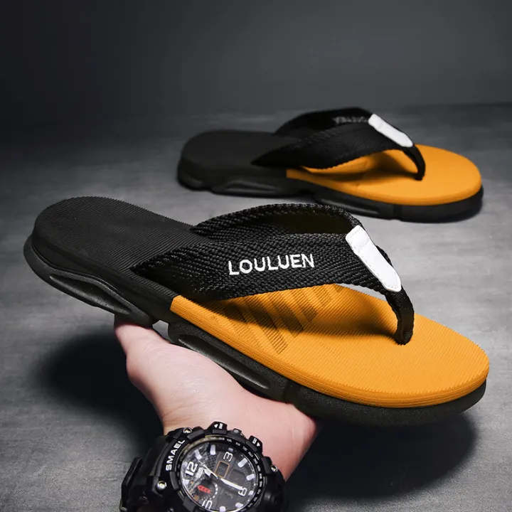 LOULUEN%20Comfort%20Plus%20Men's%20Slipper:%20Cozy%20House%20Shoes%20with%20Memory%20Foam%20Insole,%20Durable%20Anti-Skid%20Sole%20-%20Classic%20Style%20-%20Image%204