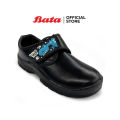 (Preorder) Bata Bata school shoes, dinosaur pattern, for boys, primary school age, black, code 3416970 ကလေးစီးဖိနပ်. 