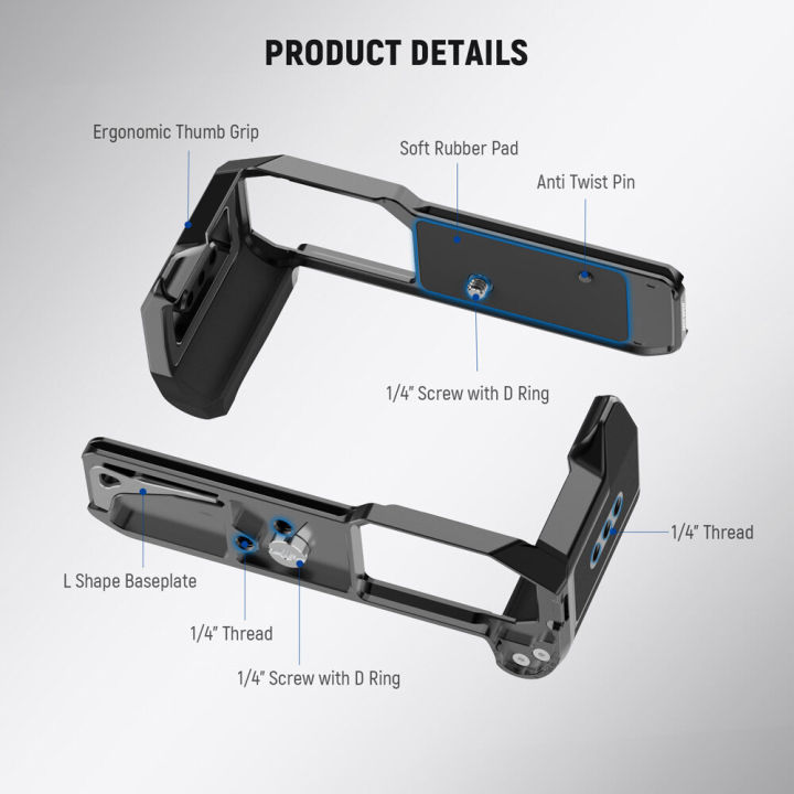 (Preorder)%20NEEWER%20CA134%20Zf%20Handgrip:%20L-shaped%20Zf%20handgrip%20for%20Nikon%20Zf%20cameras.%20Slim,%20form-fitting%20camera%20mount%20with%20integrated%20grip,%20thumb%20grip,%20and%20silver%20shutter%20button.%20-%20Image%208