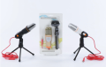 Wireless karaoke Bluetooth microphone portable adjustable microphone holder 3.5MM microphone plug and play. 