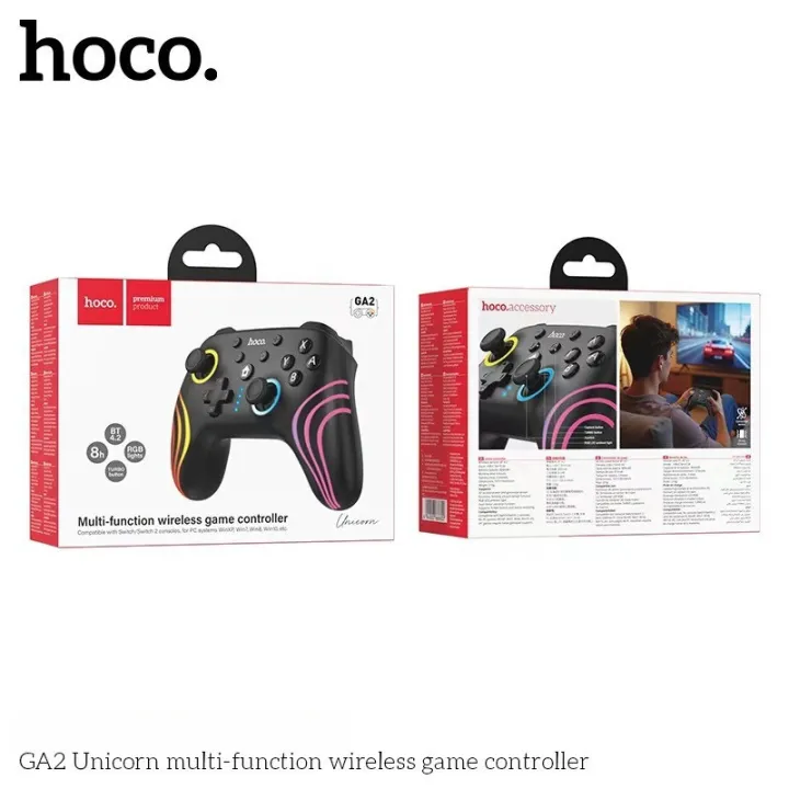 (Preorder) HOCO GA2 Wireless Game Controller, Supports PC/Nintendo ...