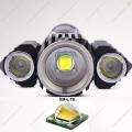 FL-R2X Flashlight with 3 LED (T6 LED*1 + XPE LED*2). 