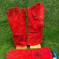 Safework Welding Glove (Red). 