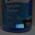 Deep Cyan – 300ml – Acrylic Paint – Mont Marte. 