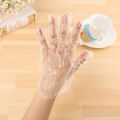 100Pcs Disposable Gloves Eco-Friendly High Quality Disposable Plastic Gloves. 