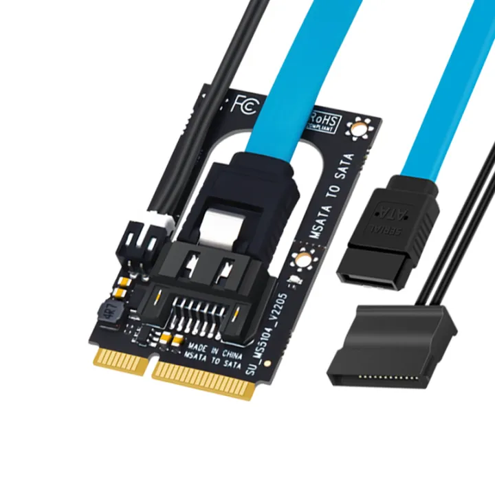 mSATA%20to%20SATA%20Riser%20Board%20Adapter%20-%20Image%202
