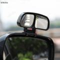 Blind Spot Mirror With Dual Convex Mirrors Adjustable Rear View Mirror. 