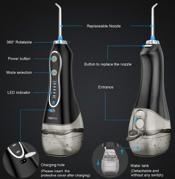 H2OFLOSS%20Water%20Flosser%20for%20Teeth%20IPX7%20Waterproof%20Dental%20Oral%20Irrigator%20Tooth%20Cleaner%20with%205%20Modes,%20300ML%20Water%20Tank%20and%206%20Jets%20Toothpick%20for%20Tooth%20Brace%20Gum%20Bridges%20Tartar%20Cleaning%20-%20Image%203