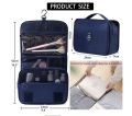 Multifunctional Foldable Hook Bag Waterproof Toiletry Bag with ple Compartments for Business and Gym. 