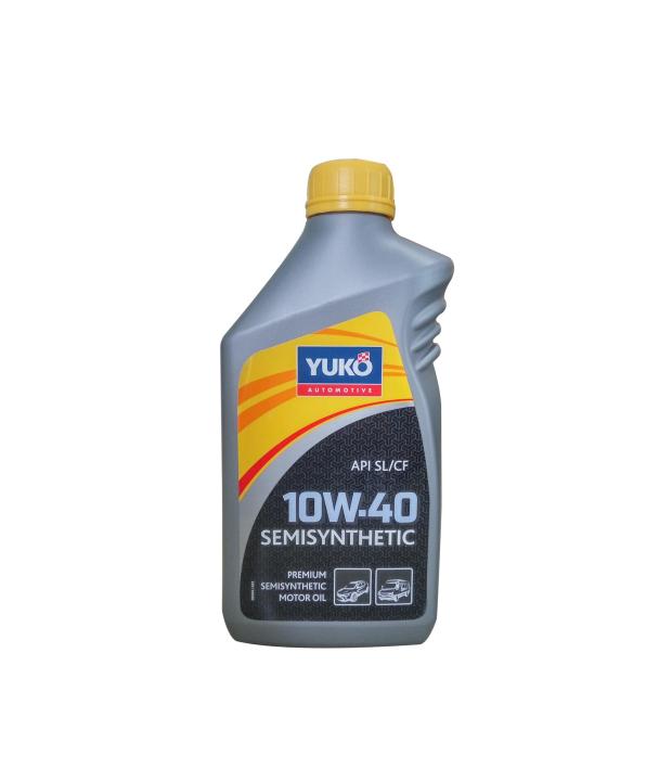 YUKO Engine Oil,10W40,Semi-synthetic, API SL/CF (1L)