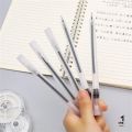 Extra small tip 0.5mm gel pen, မင်စို ဘောပင် for school business. 