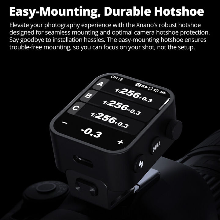 (Preorder)%20Godox%20X3%20TTL%20HSS%202.4G%20OLED%20Touch%20Screen%20Transmitter%20Fast%20Charging%20Wireless%20Flash%20Trigger%20for%20Canon%20with%20Xnano-C%20Accessory%20-%20Image%206