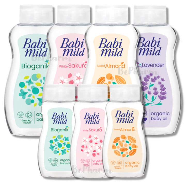 Babi Mild Ultra Mild Bioganik Baby Oil (100ml)