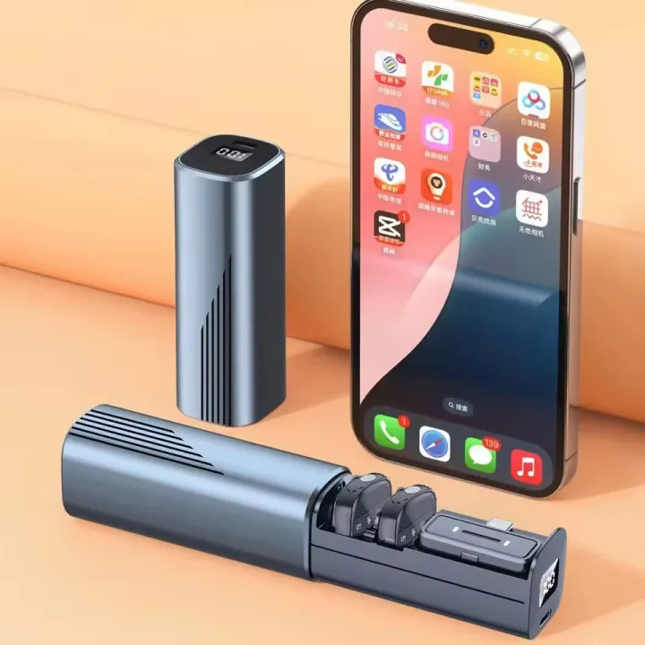 AARON%20New%20drawer%20style%20H26%20wireless%20lavalier%202x%20microphone%20and%20Type%20C%20Receiver%20for%20outdoor%20live%20streaming%20noise%20reduction%20recording,%20Vlog,%20Interview,%20YouTube,%20Tiktok%20(%E1%80%9B%E1%80%84%E1%80%BA%E1%80%81%E1%80%BB%E1%80%AD%E1%80%90%E1%80%BA%20%E1%80%99%E1%80%AD%E1%80%AF%E1%80%80%E1%80%BA)%20-%20Image%205