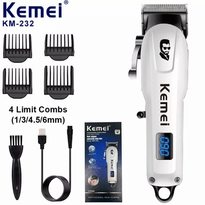 Kemei%20KM-232%20Professional%20Hair%20Clipper%20Portable%20Mini%20Electric%20clippers%20USB%20Charging%20Cordless%20Hair%20Trimmer%20Men's%20Haircut%20Machine%20-%20Image%208