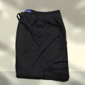 Code_4022 Comfortable Long Cargo Drawstring Pants ကြိုးဆွဲချည်ဘောင်းဘီရှည် - Stay Stylish and Relaxed. 