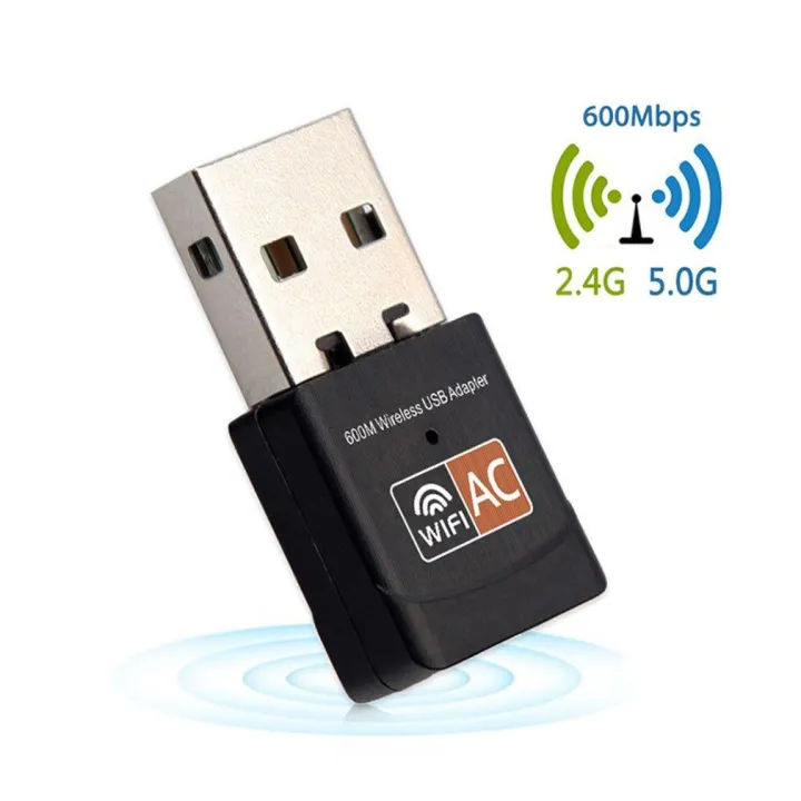 AC600M%20Mini%20600Mbps%202.4G/5G%20Dual%20Band%20Wireless%20USB%20Adapter%20WiFi%20Dongle%20-%20Image%203
