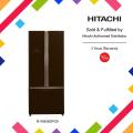 Hitachi Refrigerator R-WB560PG9 (Glass Brown). 