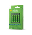 GP Recyko AA 2100mah x 4pcs with Everyday Charger (GPB421/210AAHCE-2B4). 