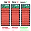 Detachable QC3.0 PD LCD Display DIY 16x18650 Power Bank Battery CASE, (Without Batteries), Detachable design. 