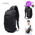 (Preorder) Ozuko C rossbody bag Ford cloth waterproof anti-theft shoulder bag Messenger bag short travel chest bag student sling bag travel bag for men အမျိုးသားကျောပိုးအိတ်. 