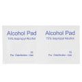100pcs/box Disposal Alcohol Pred Pads 4 x 4cm Alcohol Wet Wipes Swabs for Musical Instrument Nail Art Computer Mobile Phone Cleaning Extenal Use Only. 