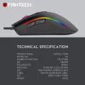 FANTECH TITAN X4s Macro Pro Gaming Mouse. 